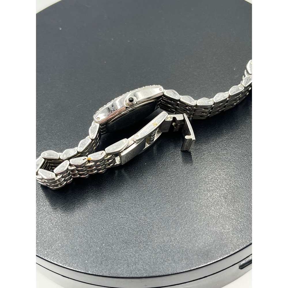 DMQ Diamonique MOP Crystal Accent Roman Numerals Sillver Tone Watch DQ/4018-19.‎ - Picture 10 of 11